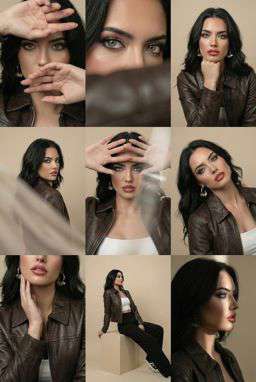 KV Leather - Editorial 3x3 Grid [VAR:1] [Rotated 21° Right]